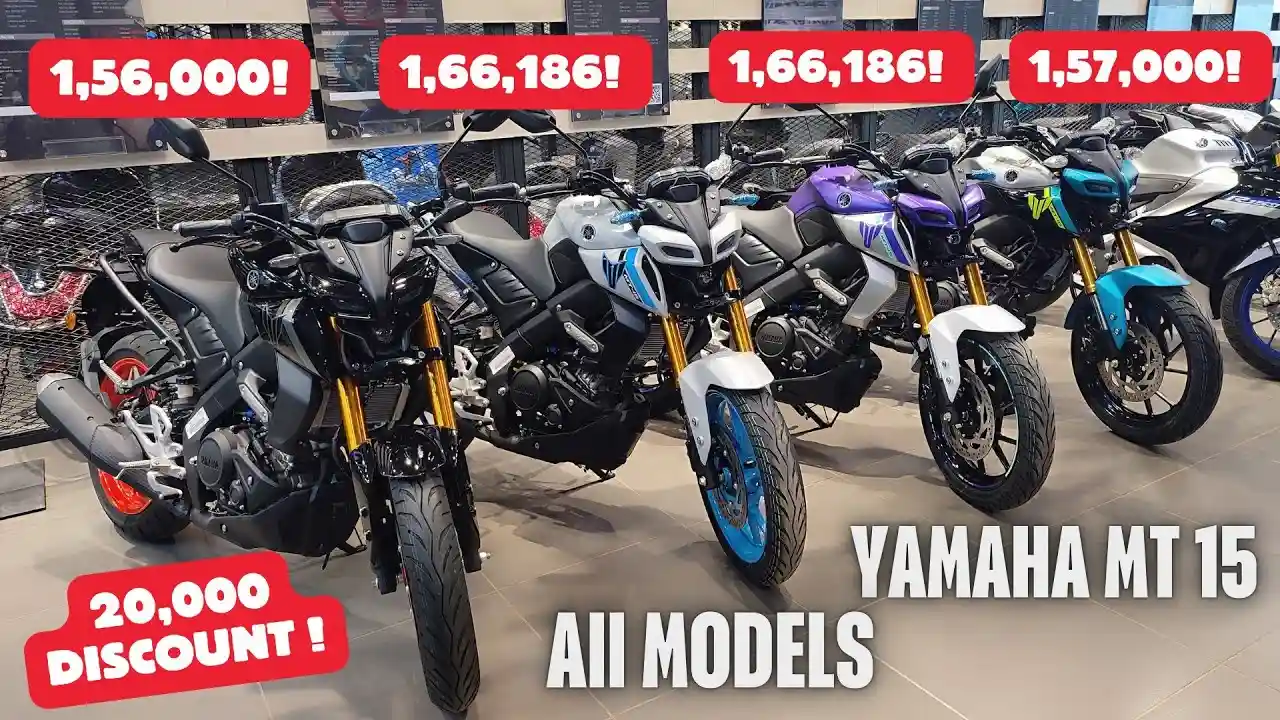 2025 Yamaha MT-15 Launched with New Colors, High-Tech Features, and Discounts