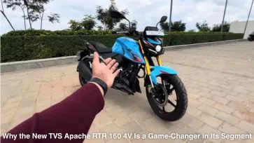 Why the New TVS Apache RTR 160 4V Is a Game-Changer in Its Segment